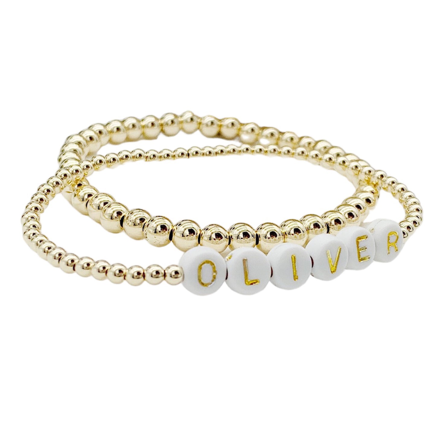 Gold Initial bracelet