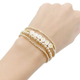 Gold Initial bracelet