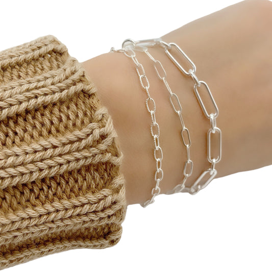 Silver Toggle Bracelet