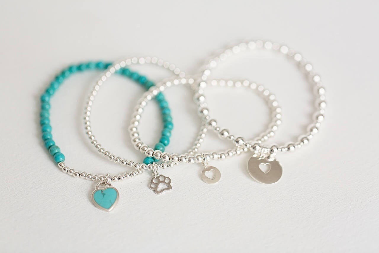 Silver Paw Bracelet