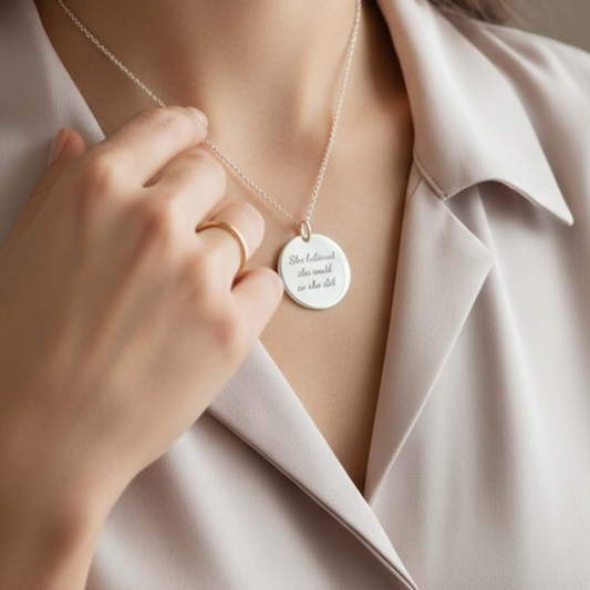 Graduation necklace 🤍