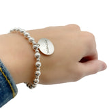 Silver Inital bracelet