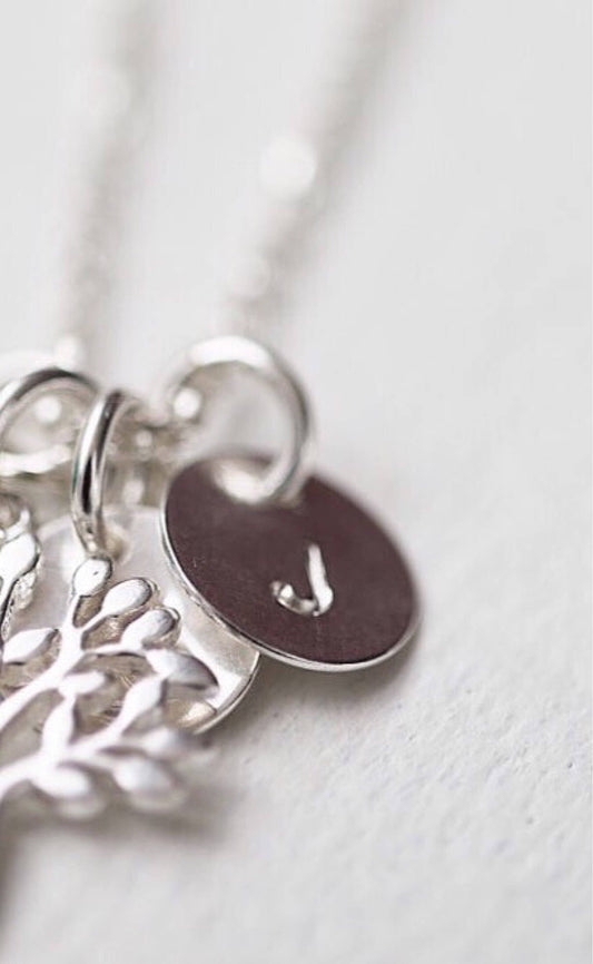 Silver Personalized Charm