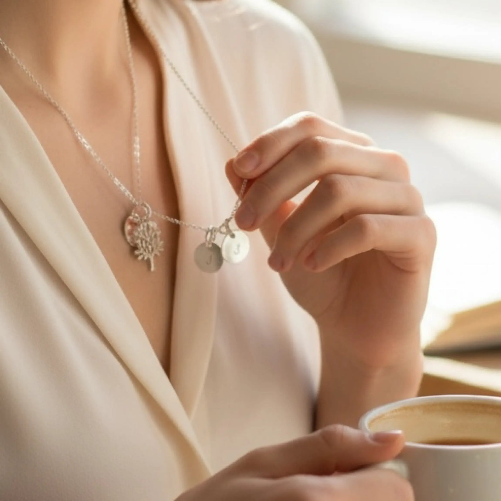 Silver Personalized Charm Savi Jewelry