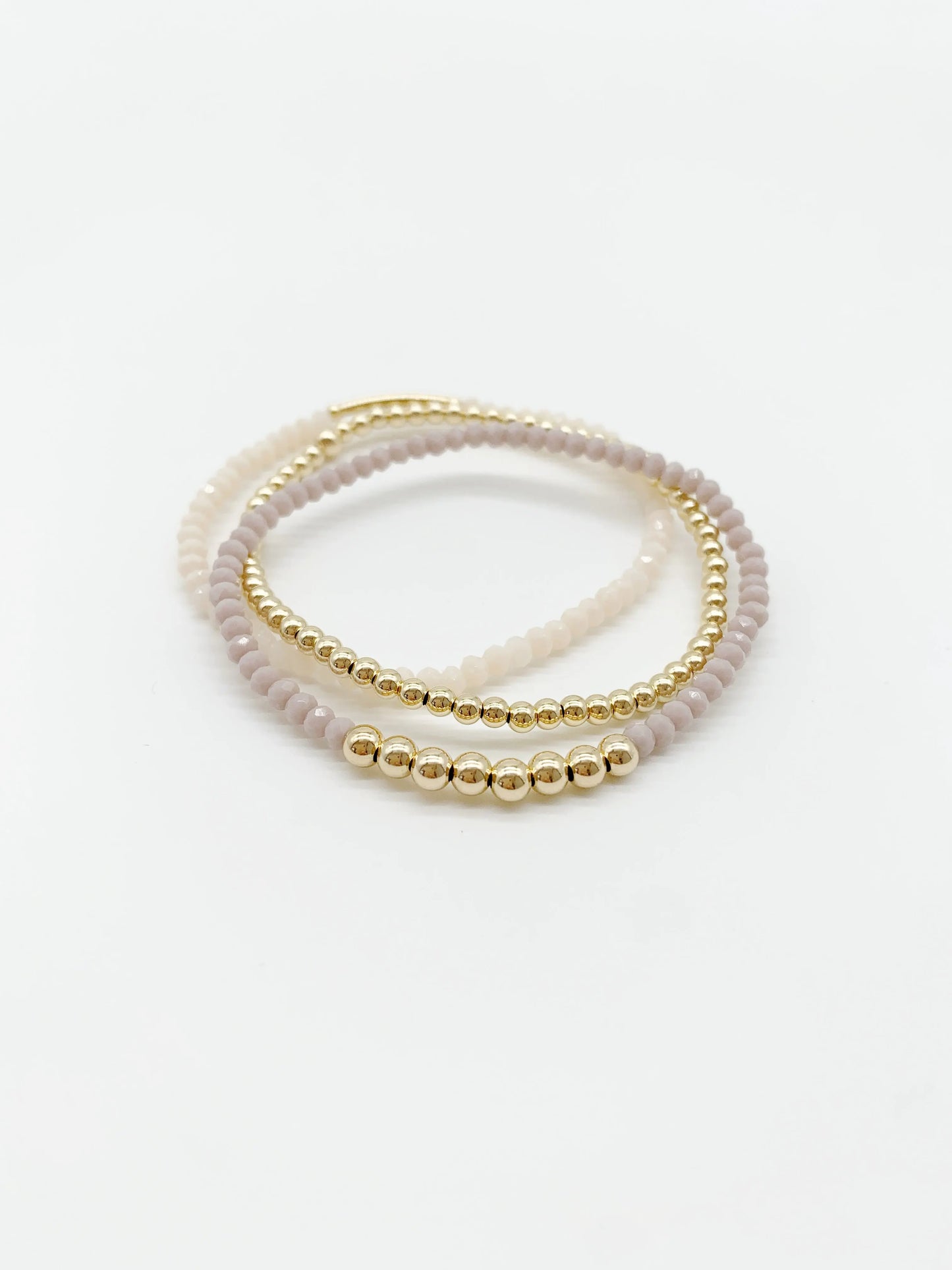 Gold beaded Bracelet Savi Jewelry