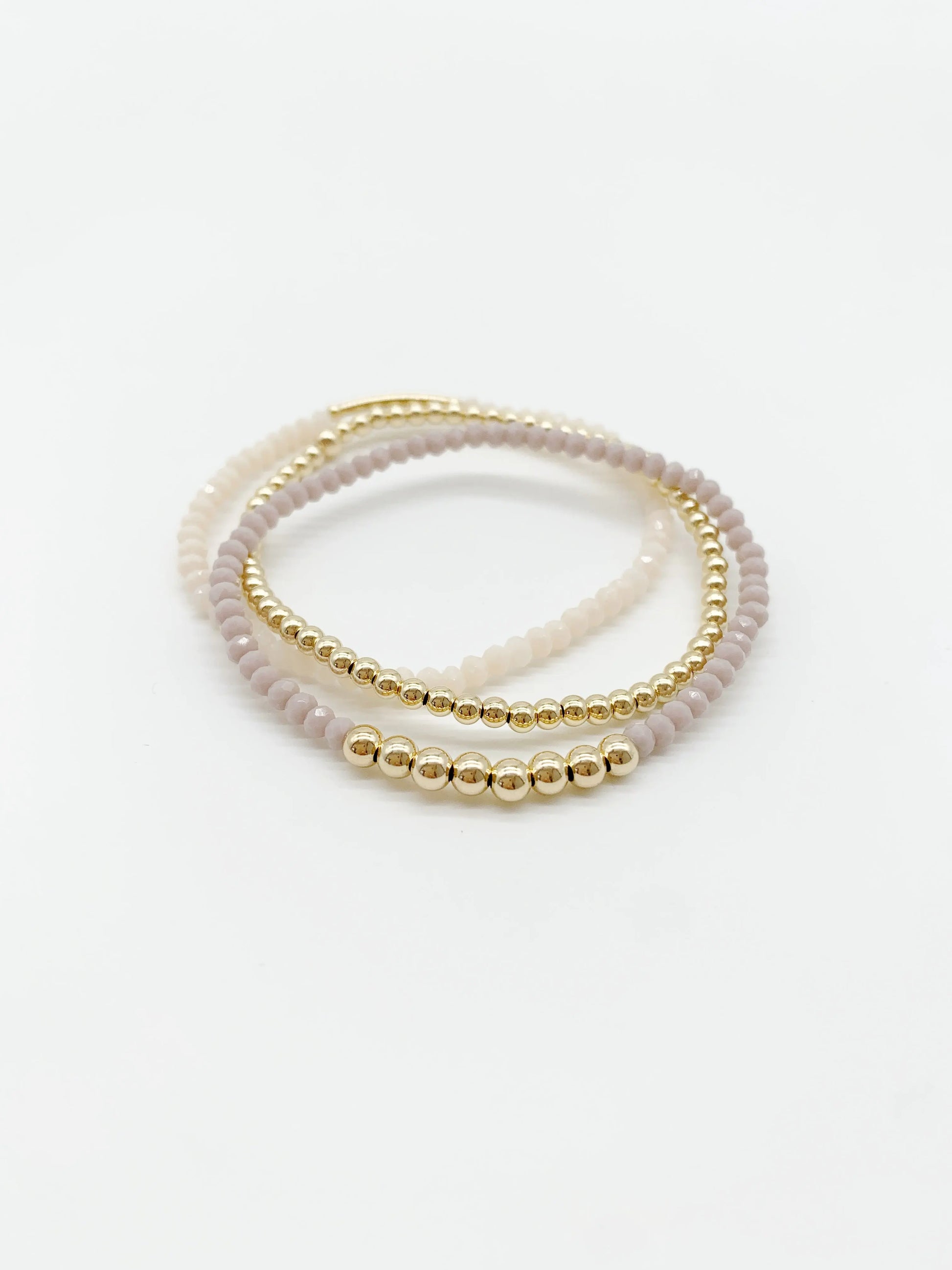 Gold beaded Bracelet Savi Jewelry