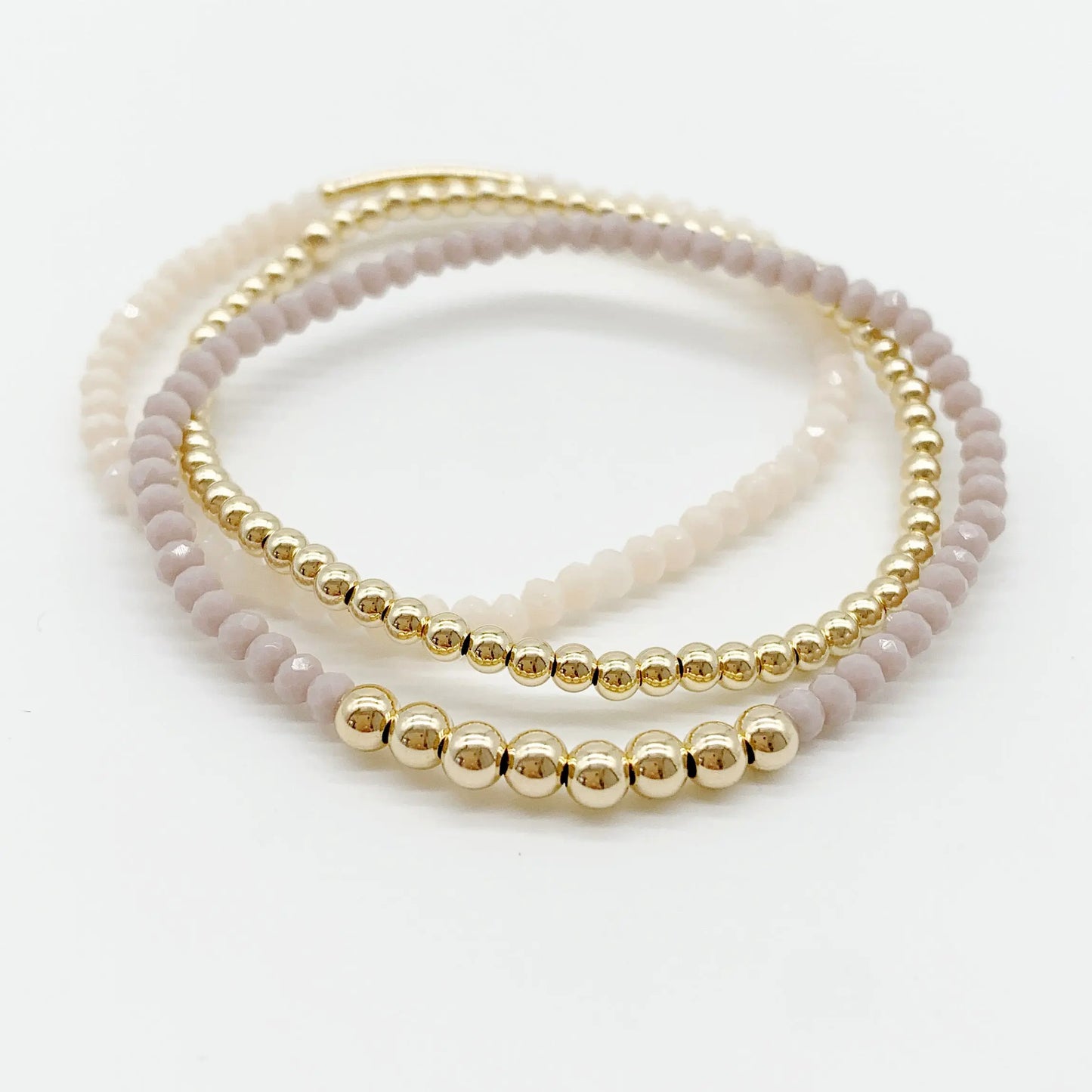 Gold beaded Bracelet Savi Jewelry