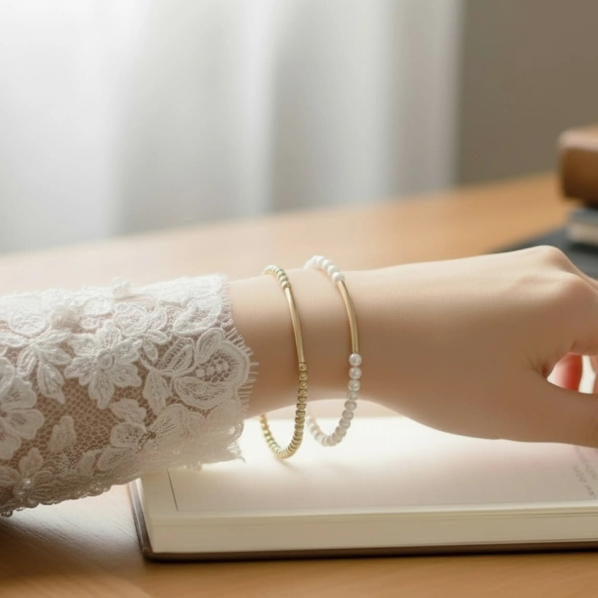 Gold Pearl Bracelet Savi Jewelry