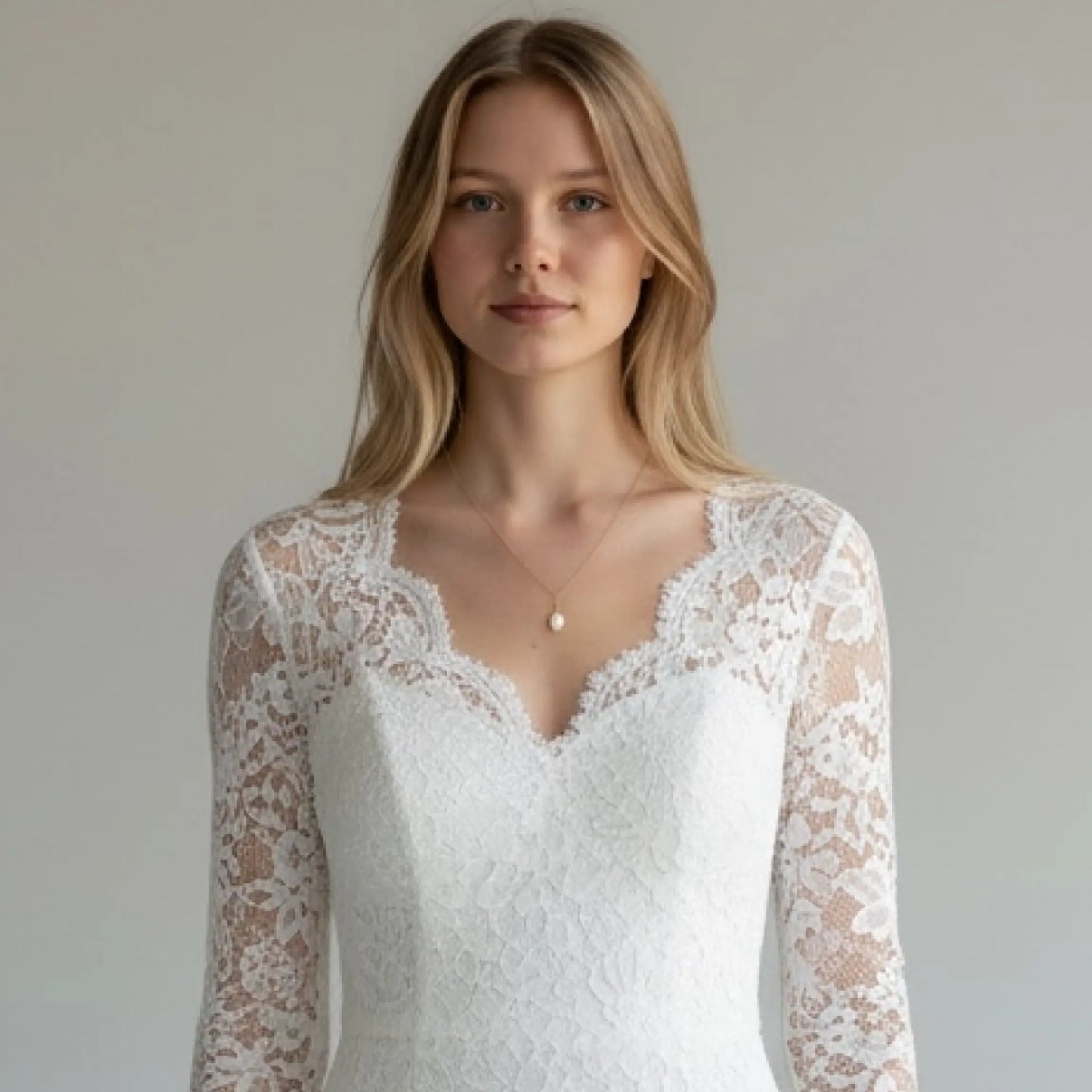 Gold Pearl Necklace SaviJewelry