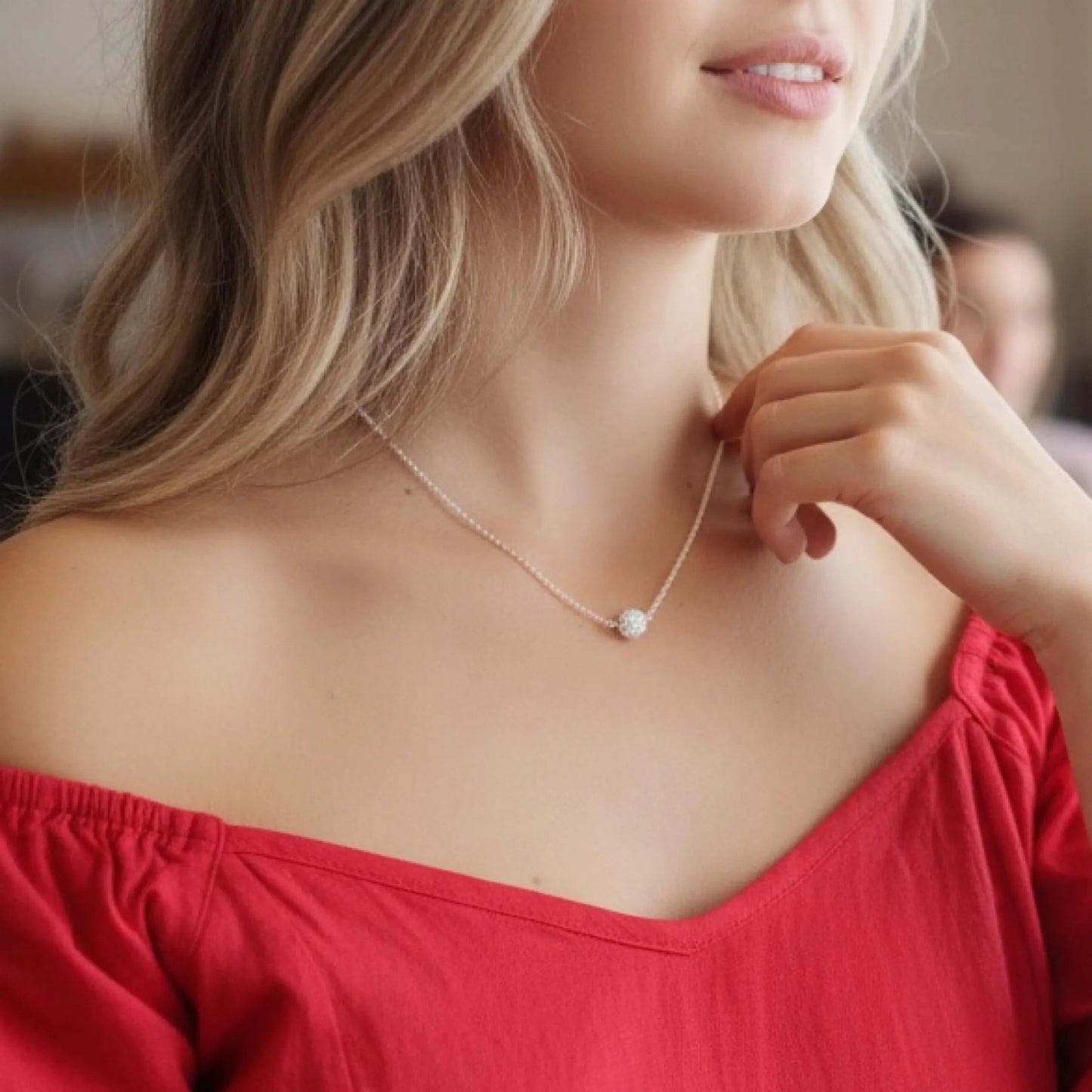 Silver necklace SaviJewelry