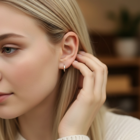 Huggie Hoop Earrings Savi Jewelry