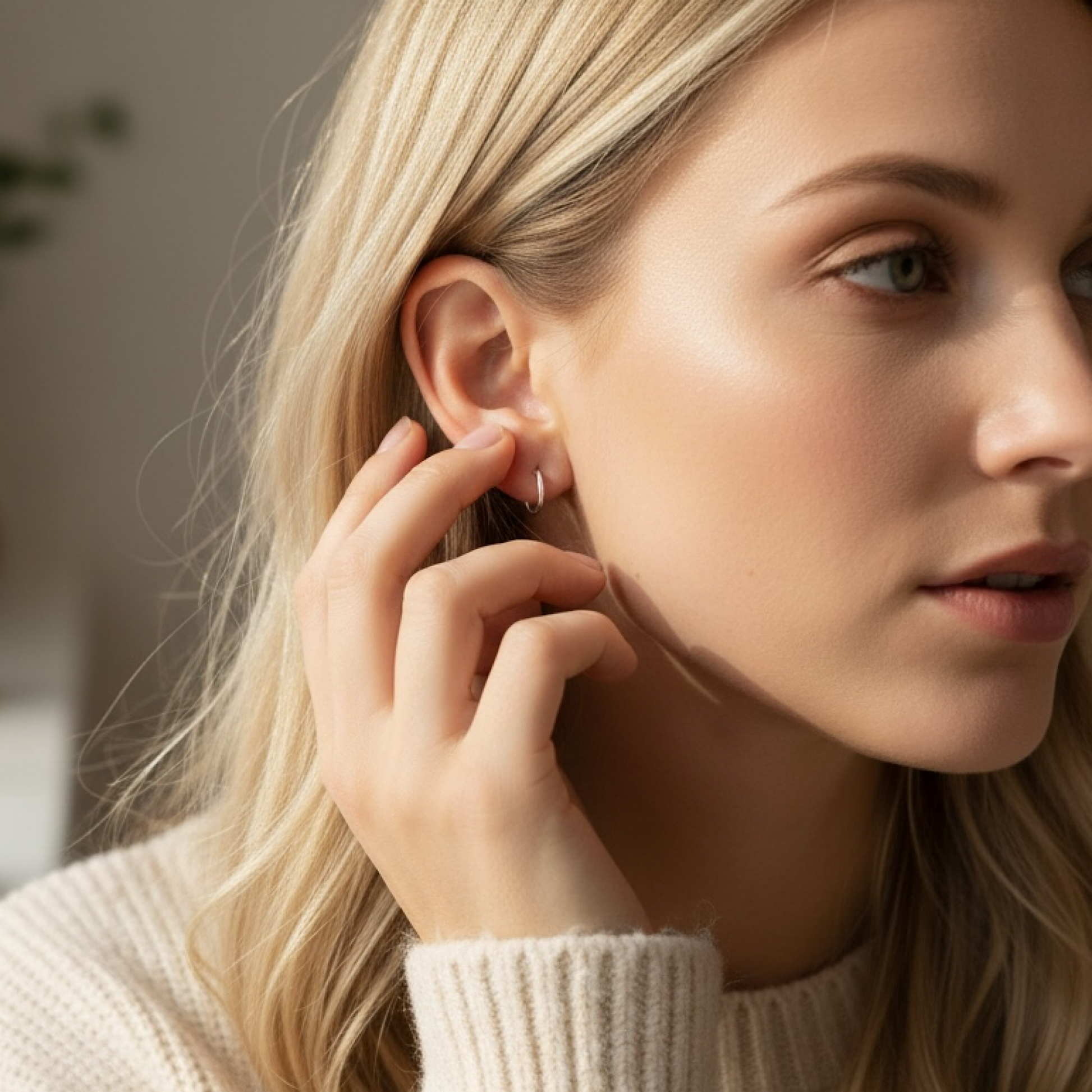 Huggie Hoop Earrings Savi Jewelry