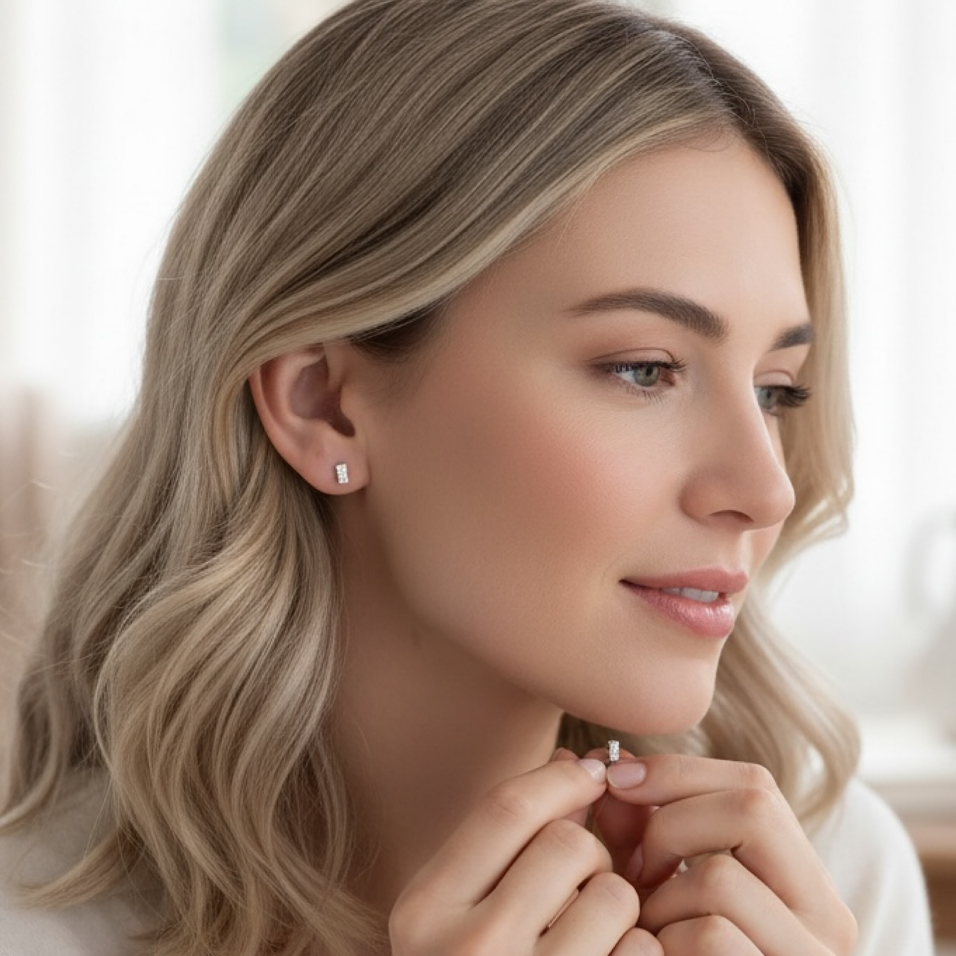 Silver Earrings Savi Jewelry