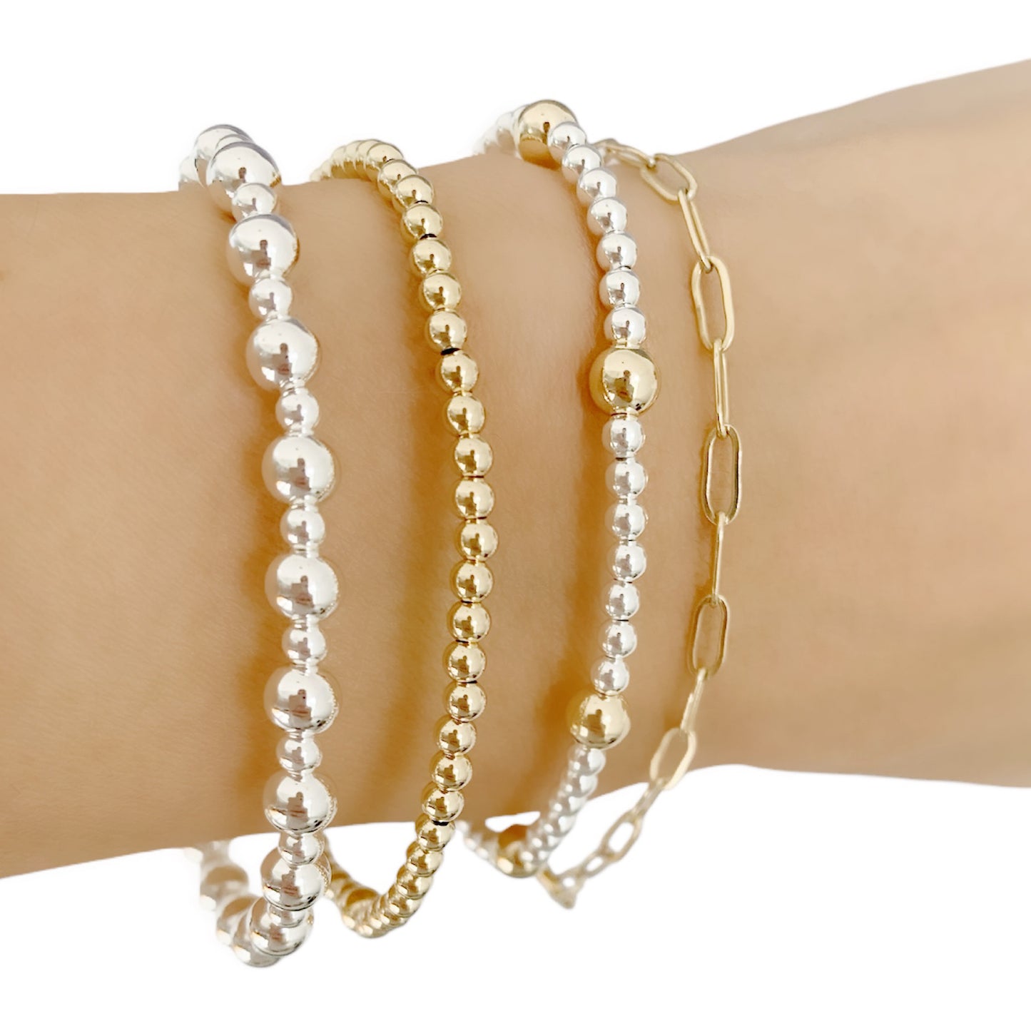 Gold bead Bracelet