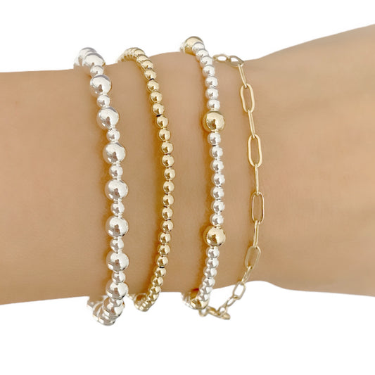 Gold bead Bracelet