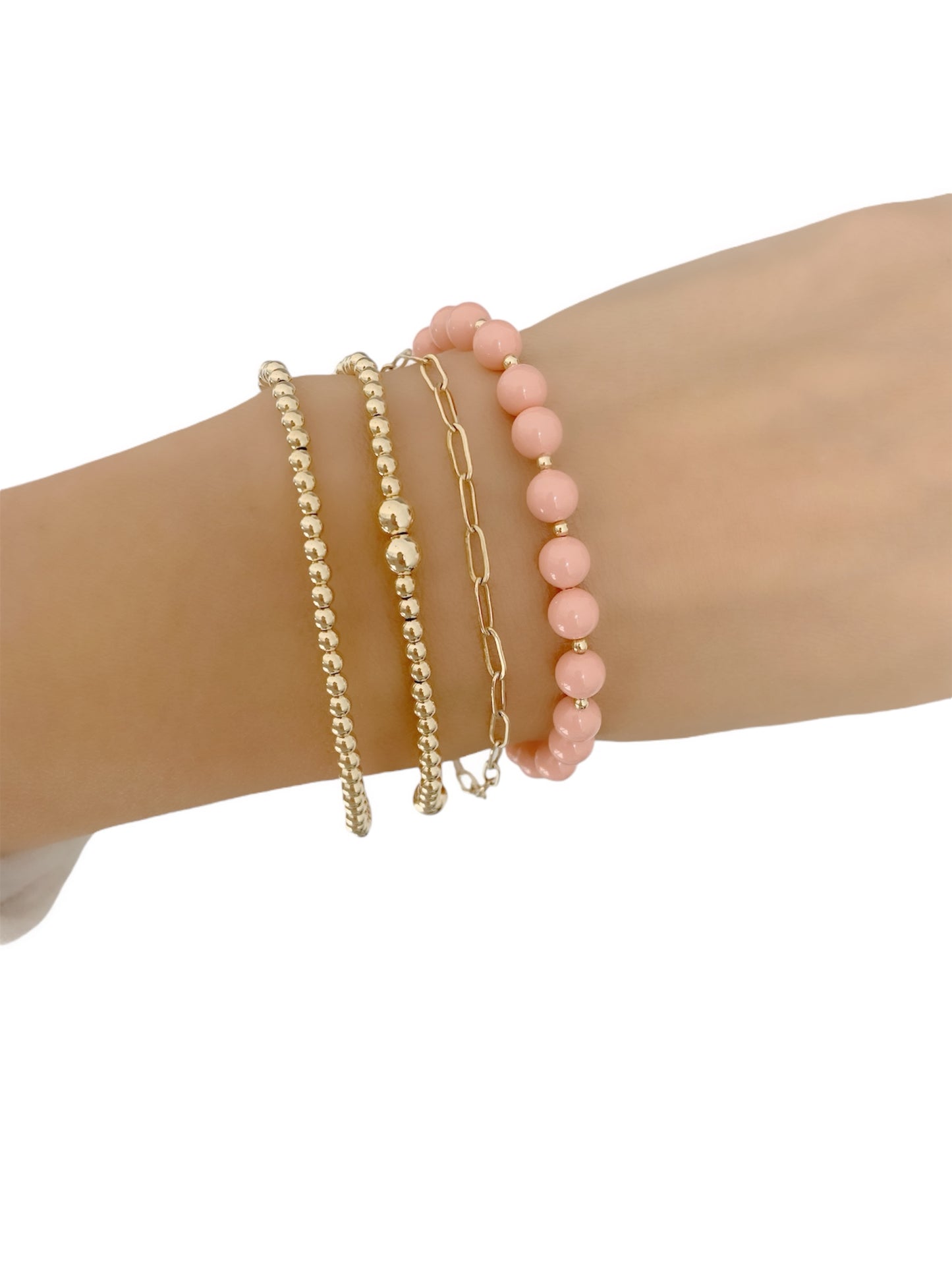 Gold bead Bracelets