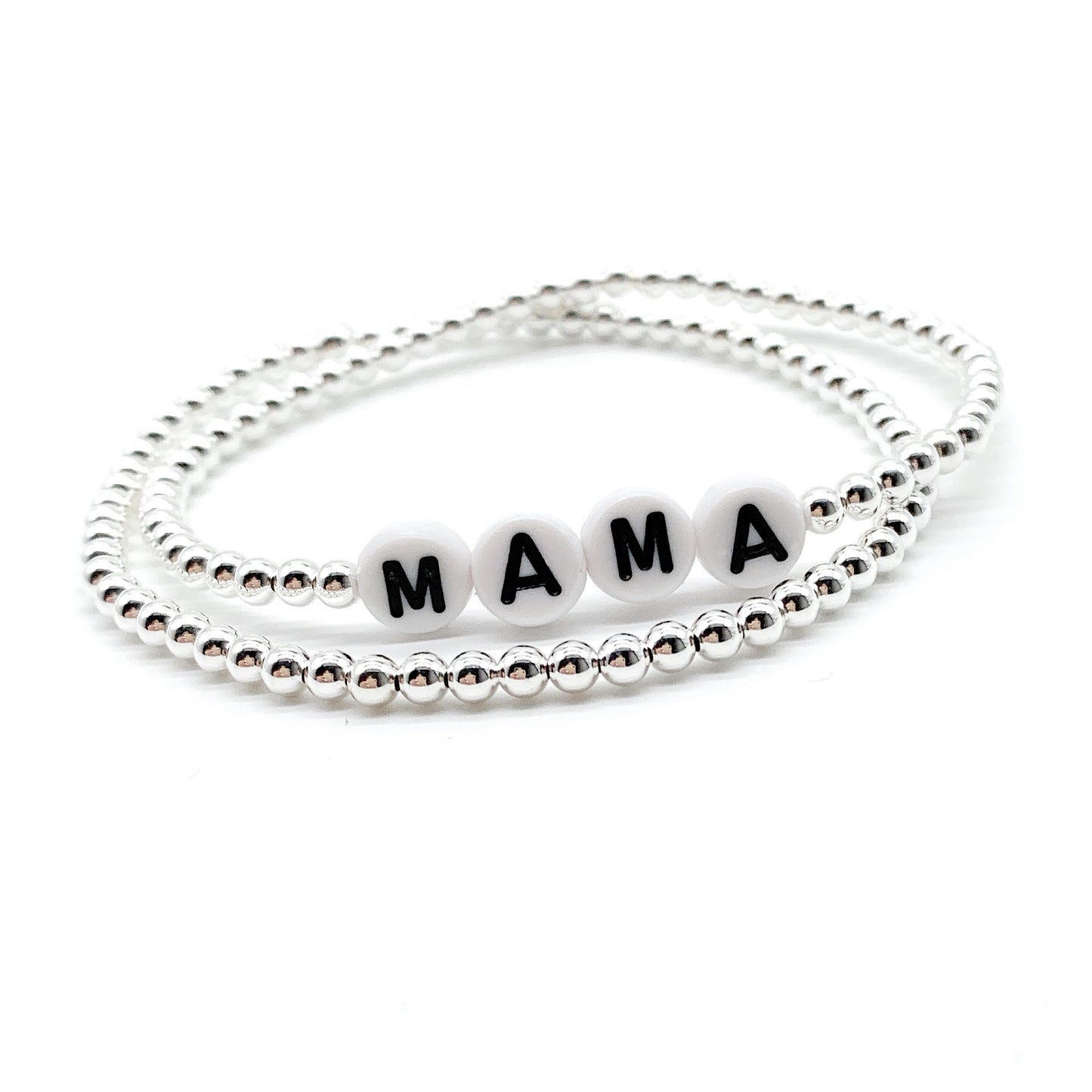 Silver Custom Name Bracelet
