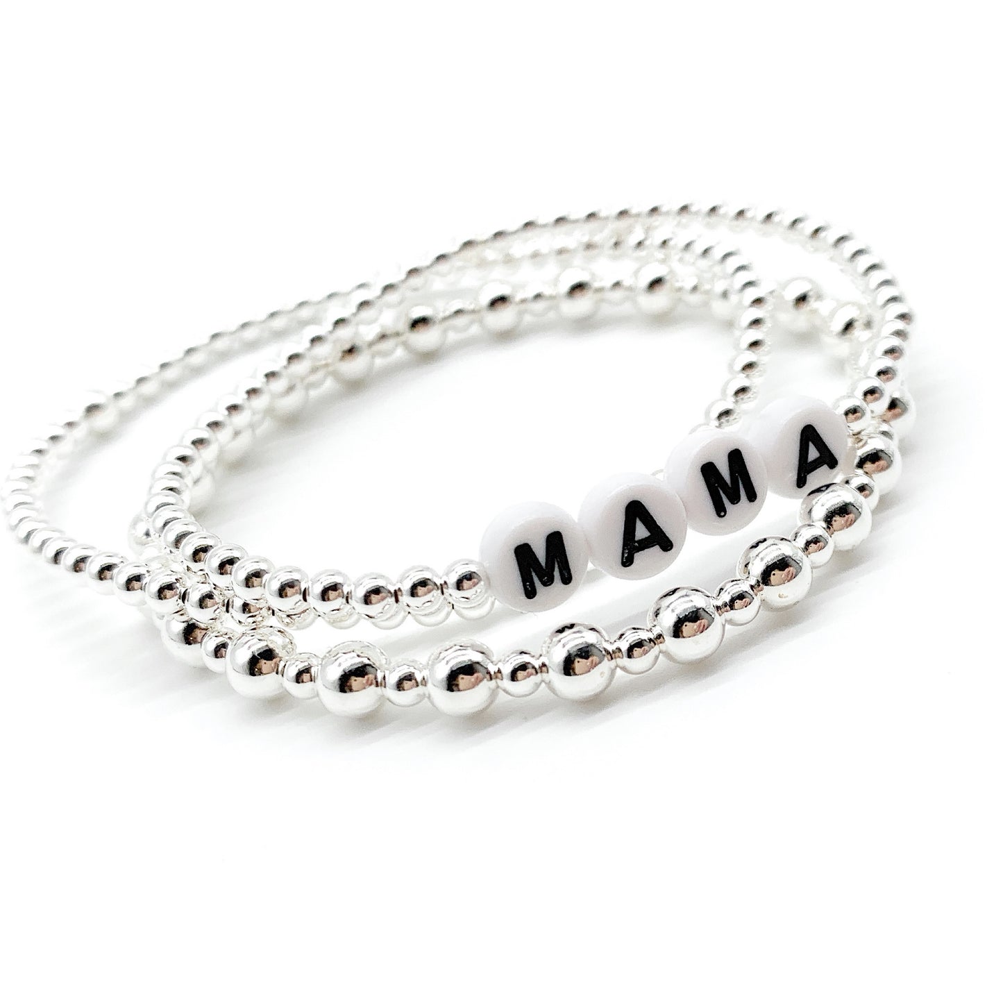 Silver Custom Name Bracelet