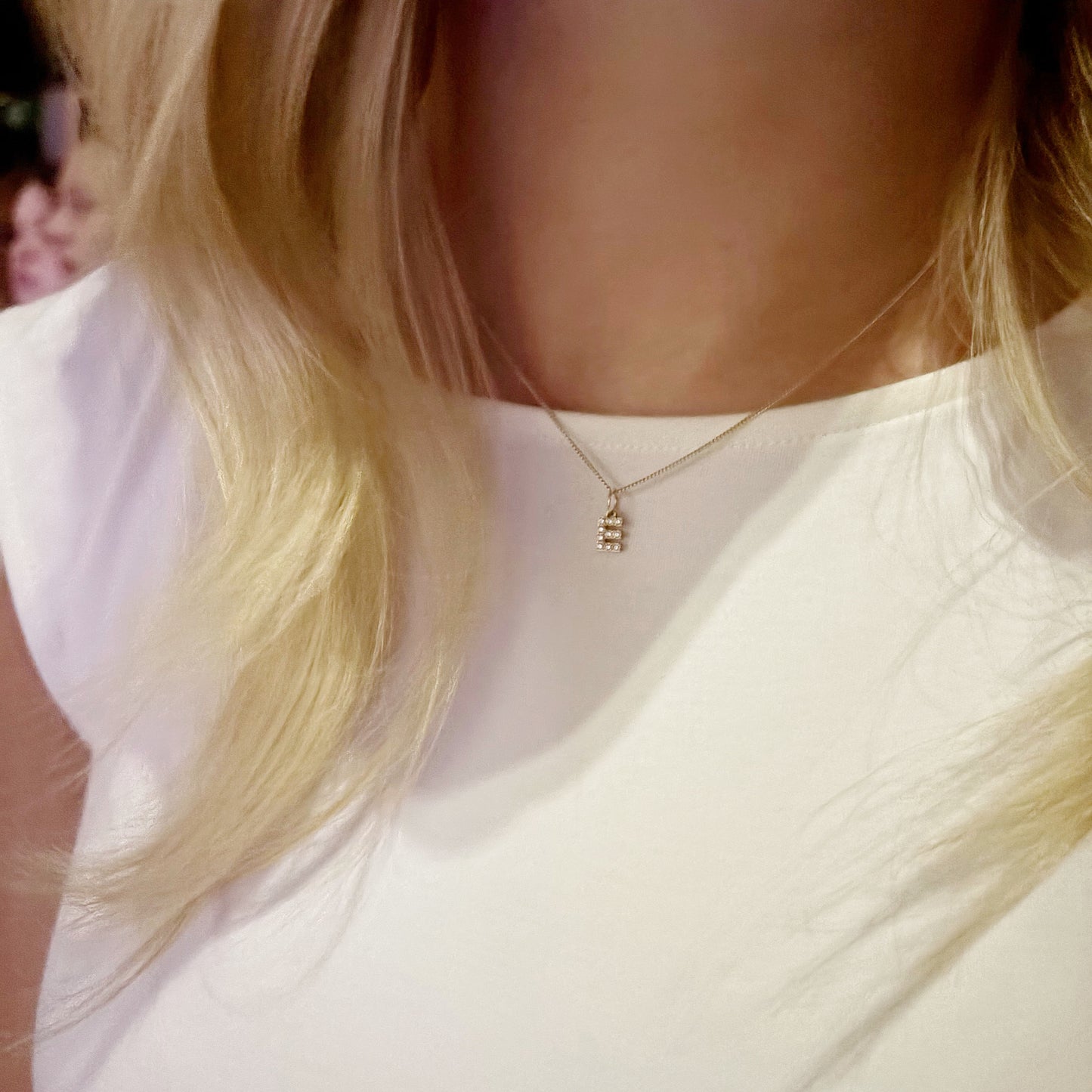14K Gold Filled Letter Necklace