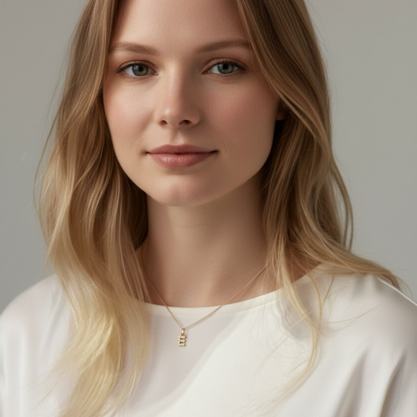 14K Gold Filled Letter Necklace