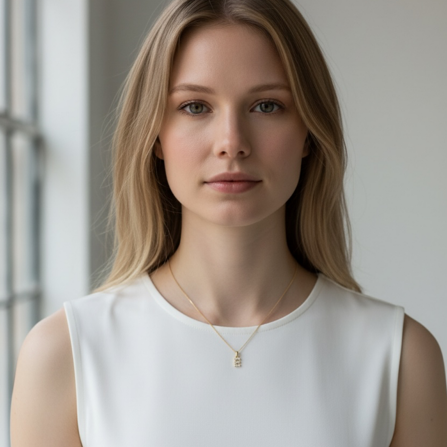 14K Gold Filled Letter Necklace