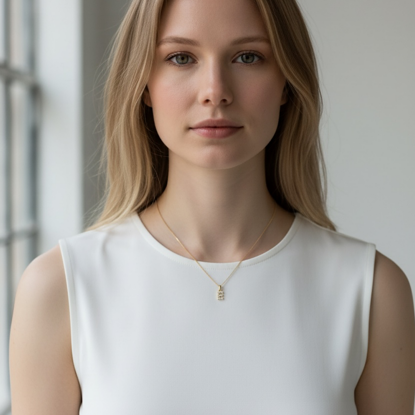 14K Gold Filled Letter Necklace
