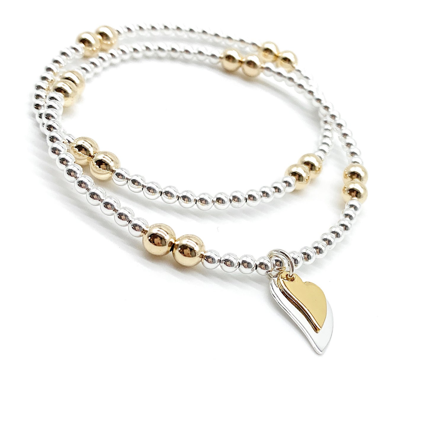 Silver heart Bracelet