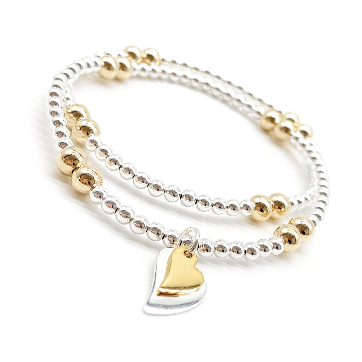 Silver heart Bracelet