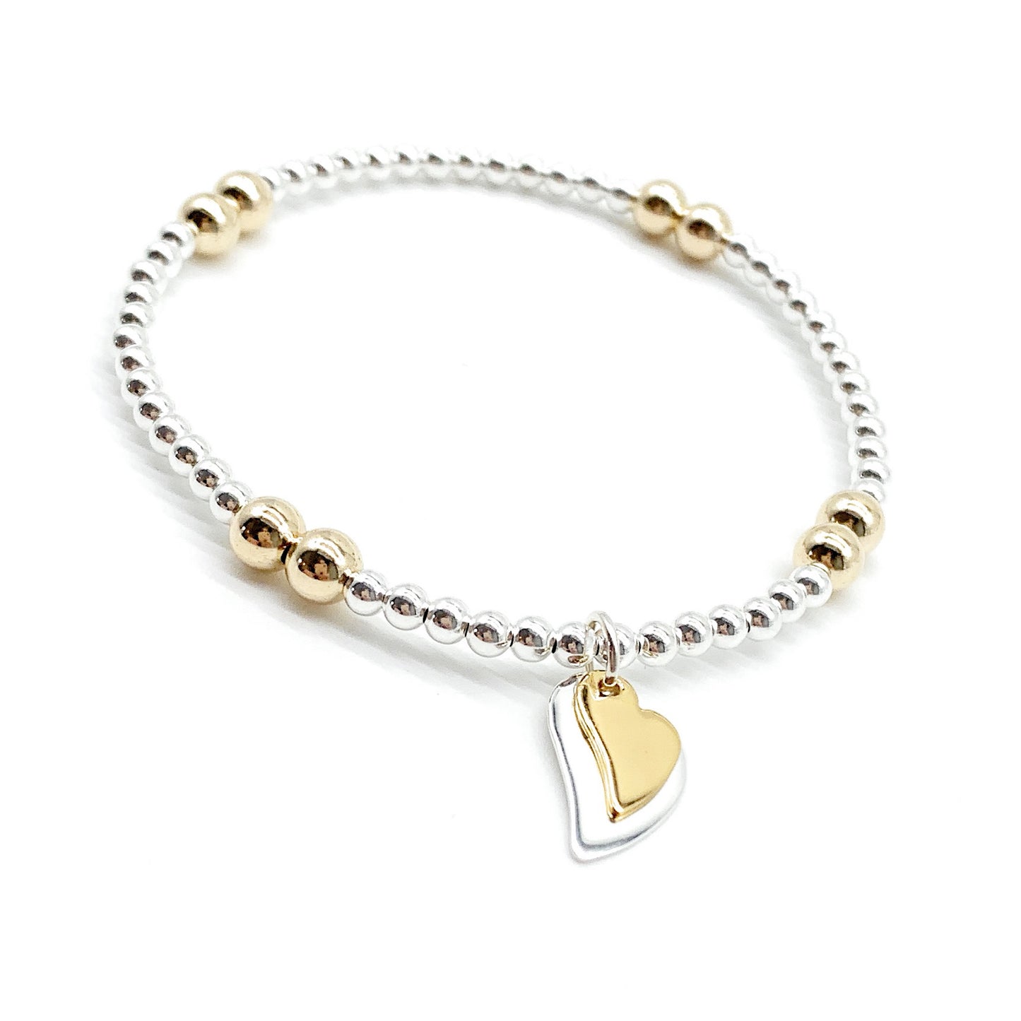 Silver heart Bracelet