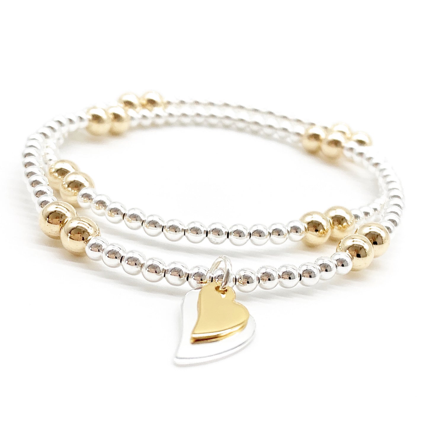 Silver heart Bracelet