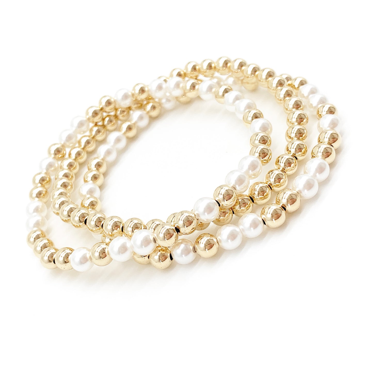 Gold Pearl bracelet