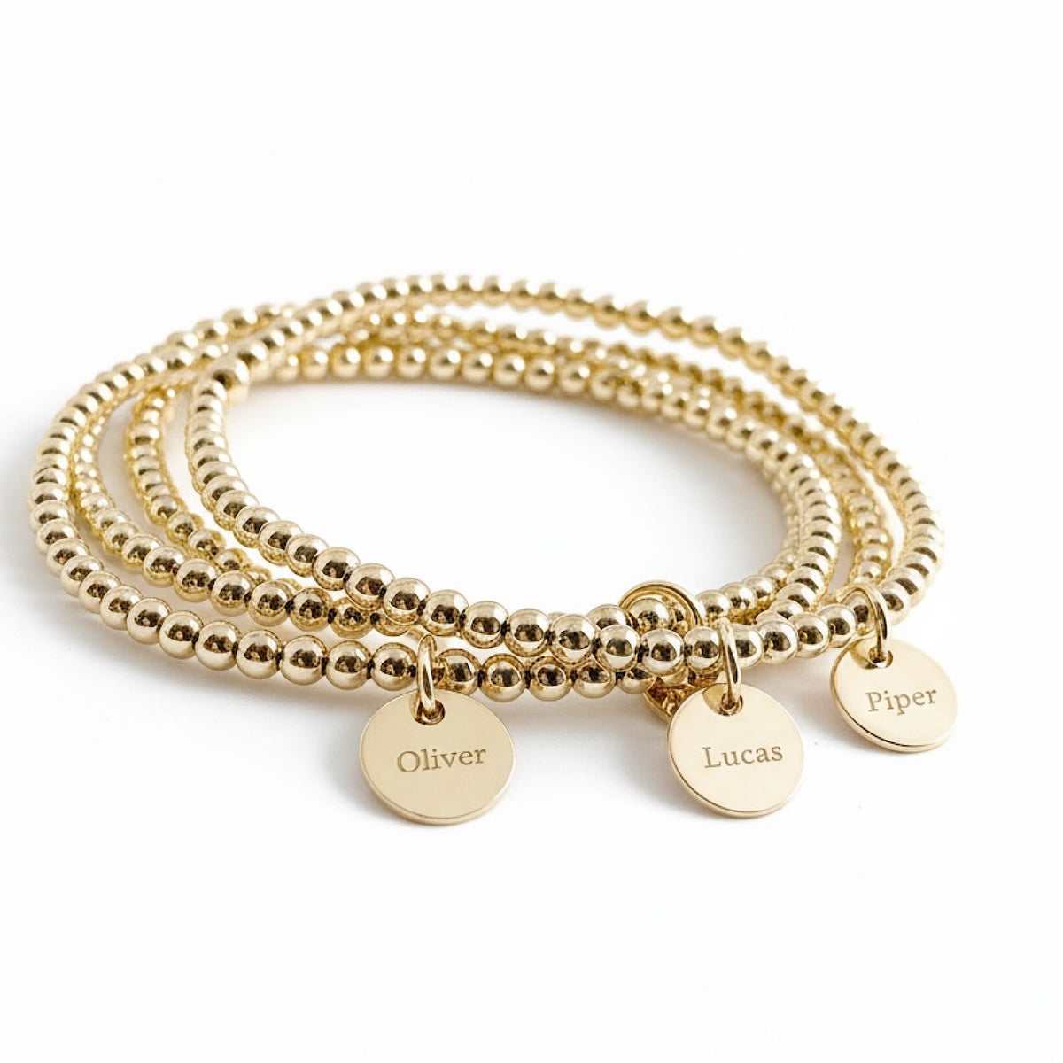 Personalized Name Bracelet in 14K Gold Filled
