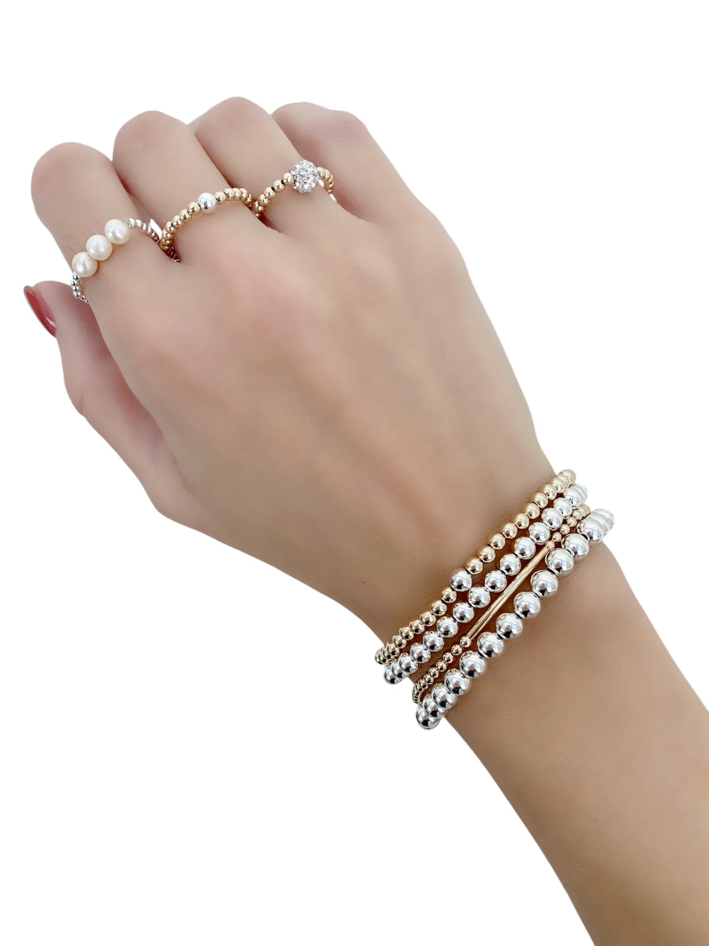 Gold Stretch Ring