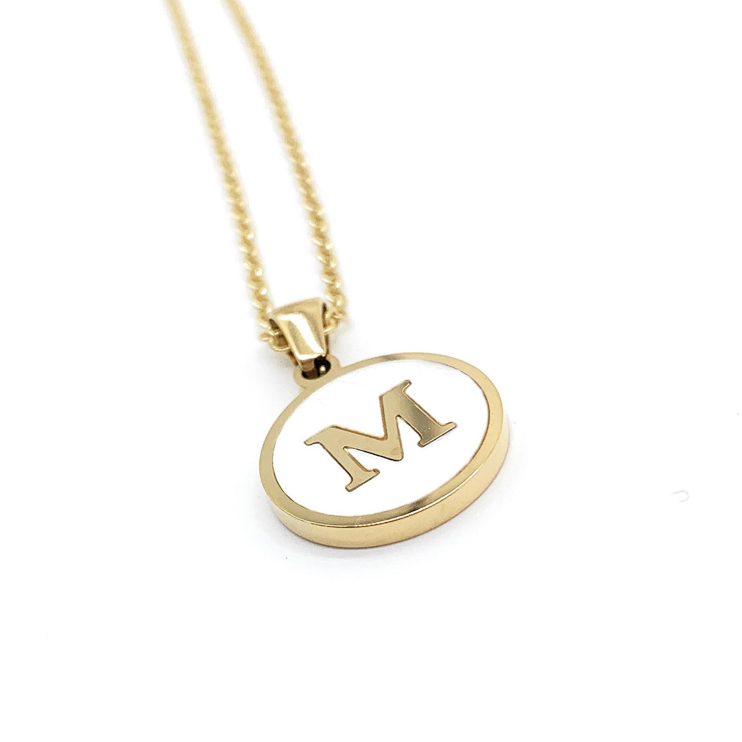 Gold Initial Necklace