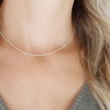 Necklaces for women, Dainty Silver Necklaces for women, Simple delicate layering