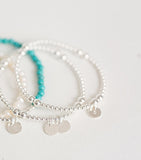 Sterling silver beaded Bracelet