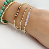 14k Gold filled Dainty Stacking bracelets for Women