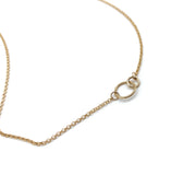 Gold choker necklace