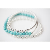 Silver bar bracelet - Savi Jewelry