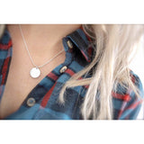 Silver name necklace - Savi Jewelry