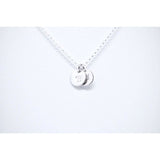 Silver initial necklace - Savi Jewelry