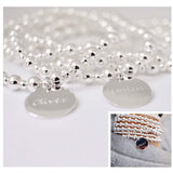 Silver name bracelet - Savi Jewelry