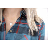 Silver name necklace - Savi Jewelry