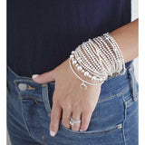 Crescent moon bracelet - Savi Jewelry