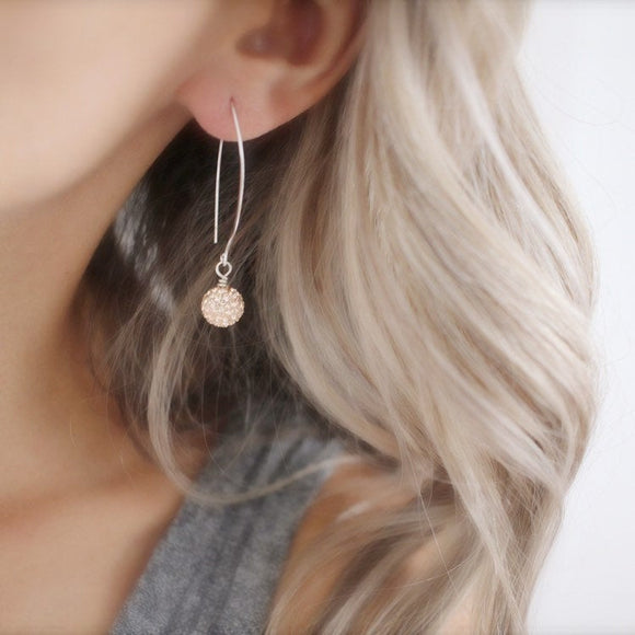 Crystal earrings - Savi Jewelry