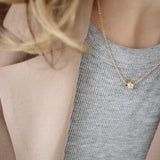 Gold Ball necklace - Savi Jewelry