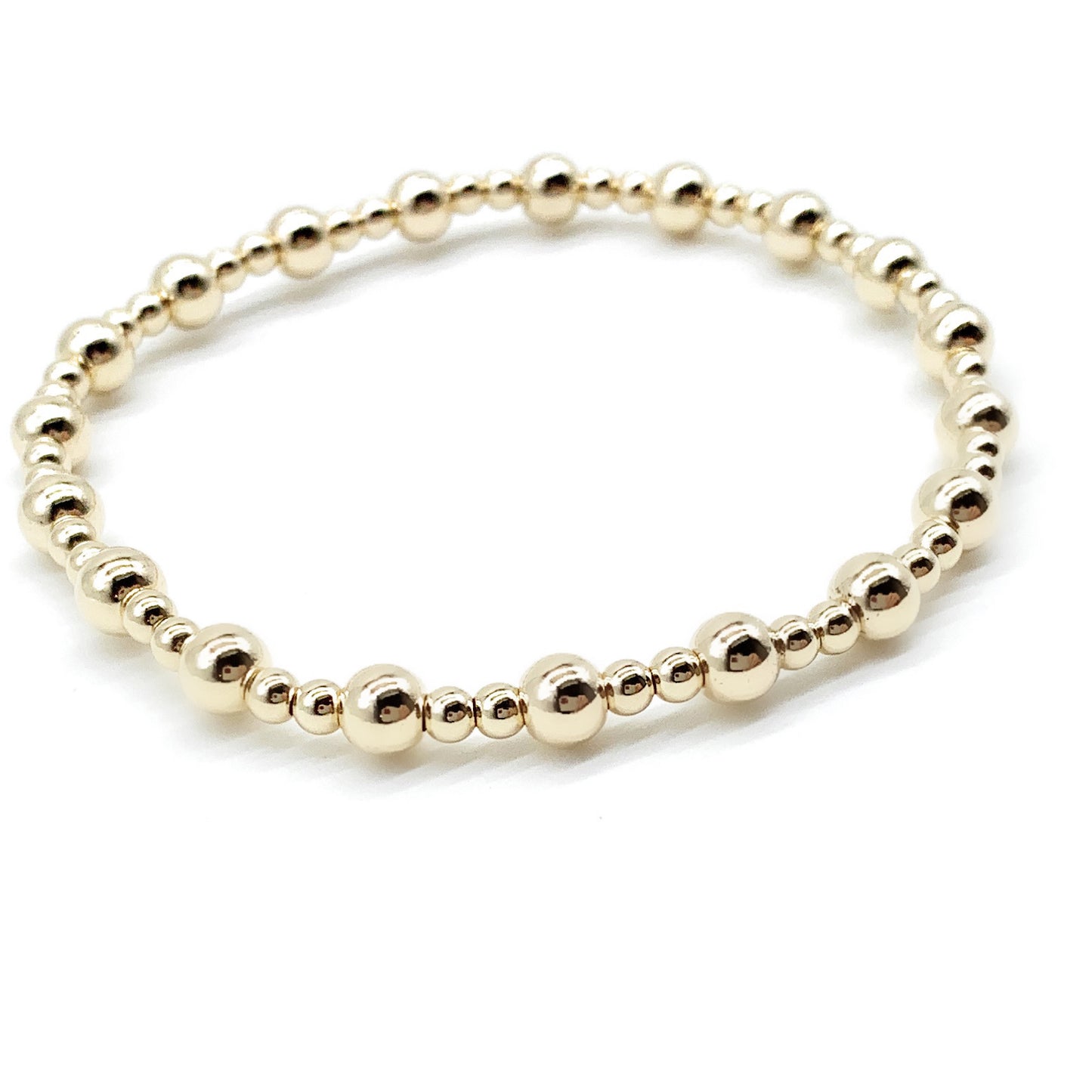 Gold beaded Bracelet • Best Seller