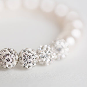 Bridal pearl bracelet - Savi Jewelry