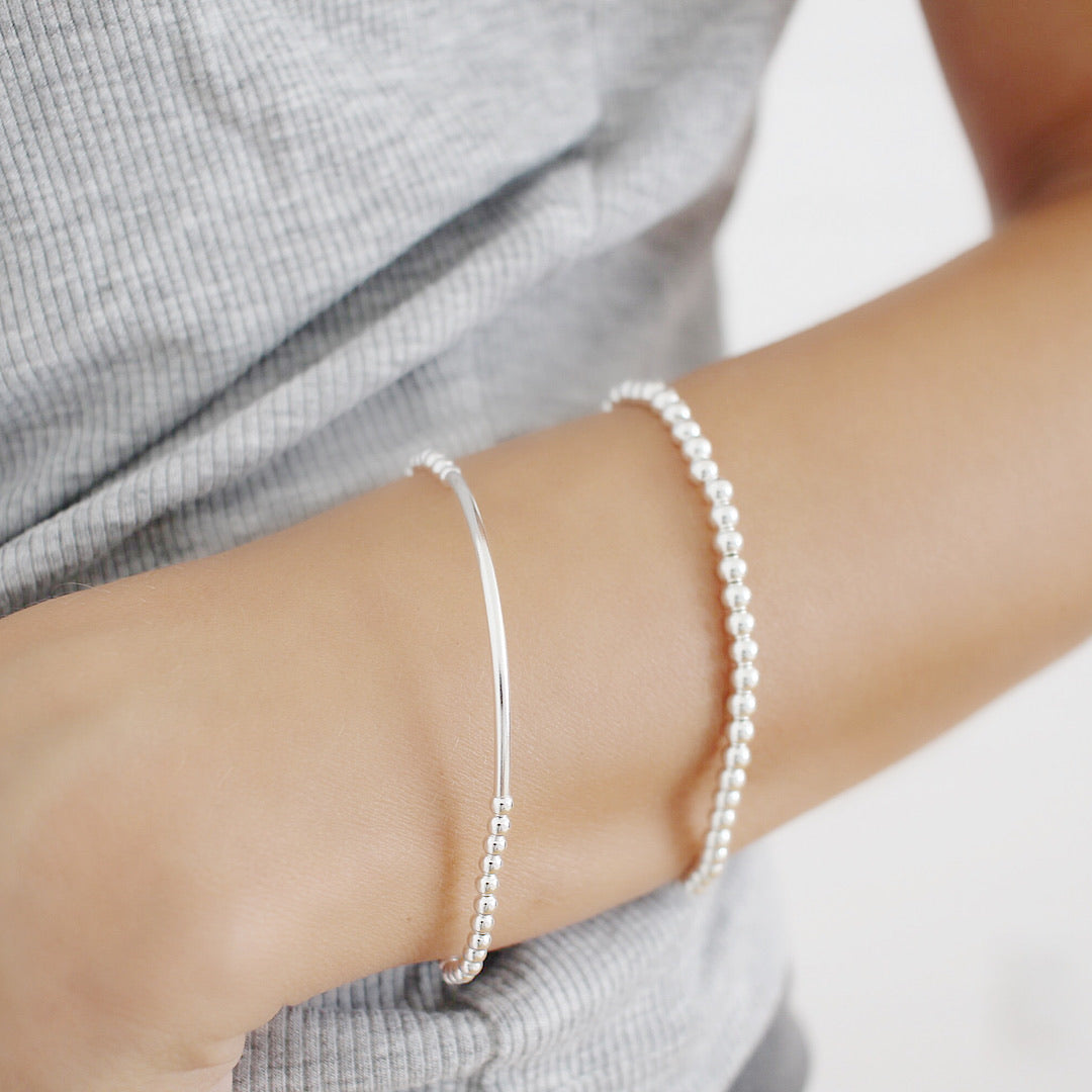 Dainty bar bracelet set - Savi Jewelry
