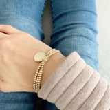 14k Gold filled Charm bracelet - Savi Jewelry